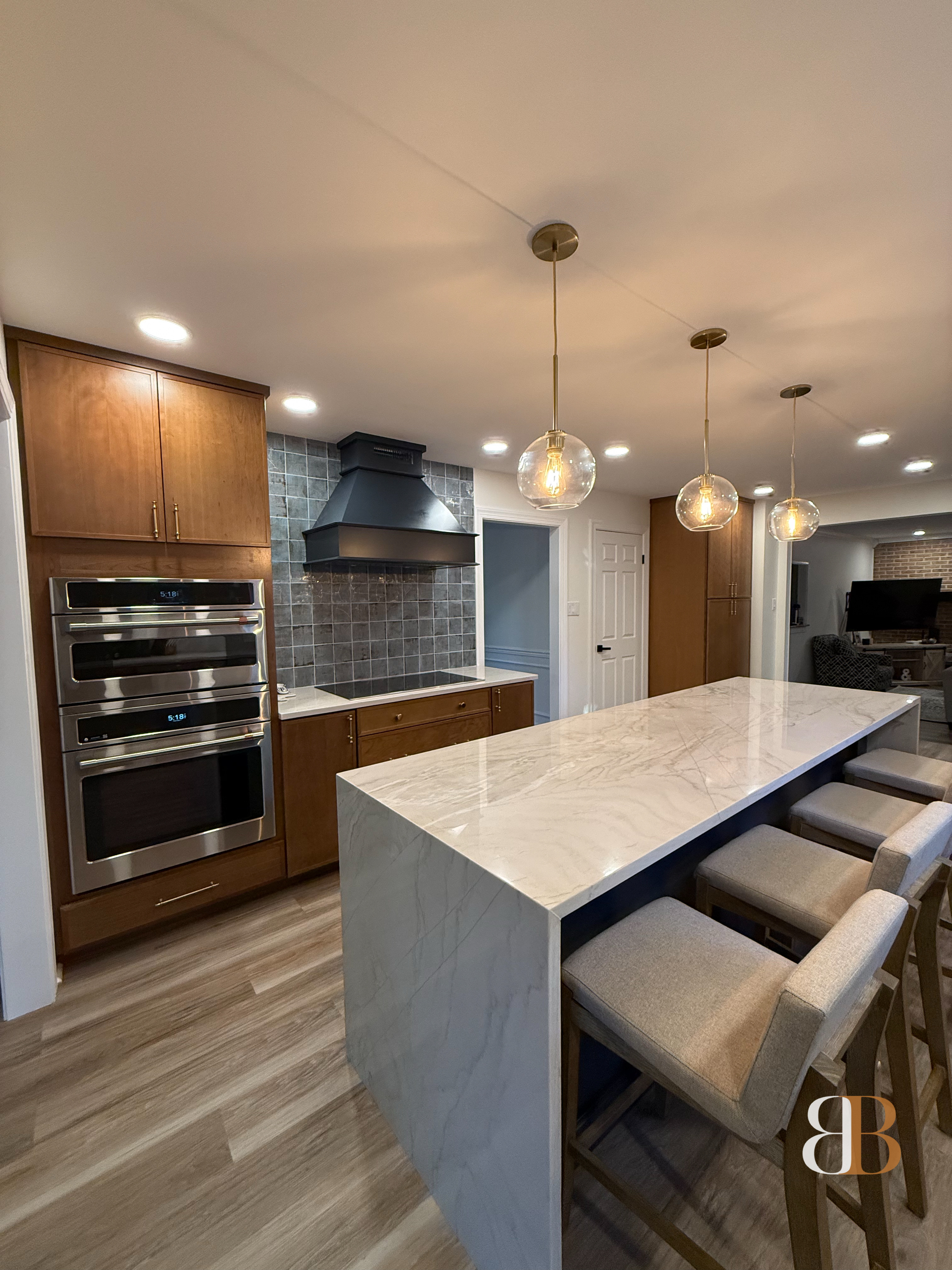 Transitional kitchen remodel in Newtown by B&B Associates Creations — photo 7